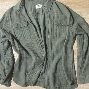 Flint and Tinder Huckberry Double Gauze Button Down